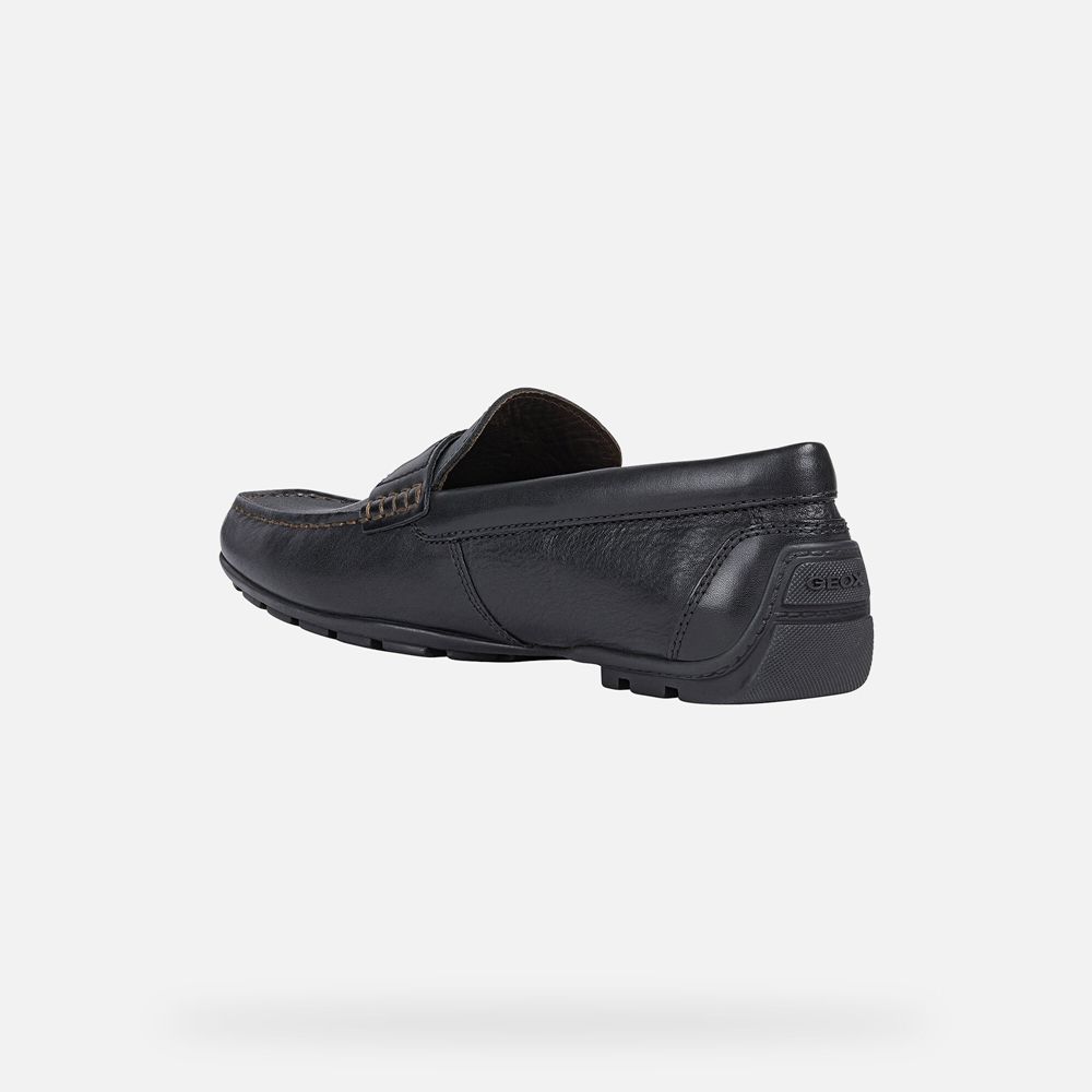 Mocassins Geox Homem Pretas - Moner - FRDBJ0985